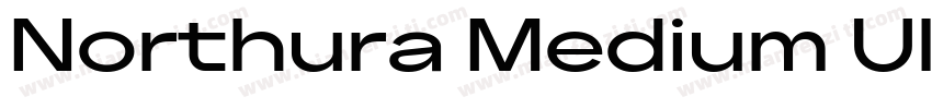 Northura Medium Ultra Expanded字体转换
